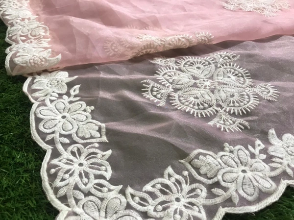  C PALLU WITH CUTWORK
